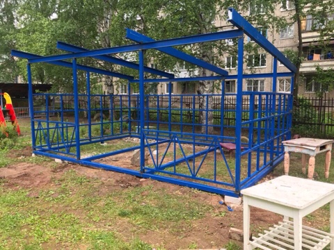 Ремонт теневых навесов